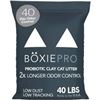 Image 1 : NEW 40LBS BOXIEPRO PROBIOTIC CLUMPING CLAY LITTER