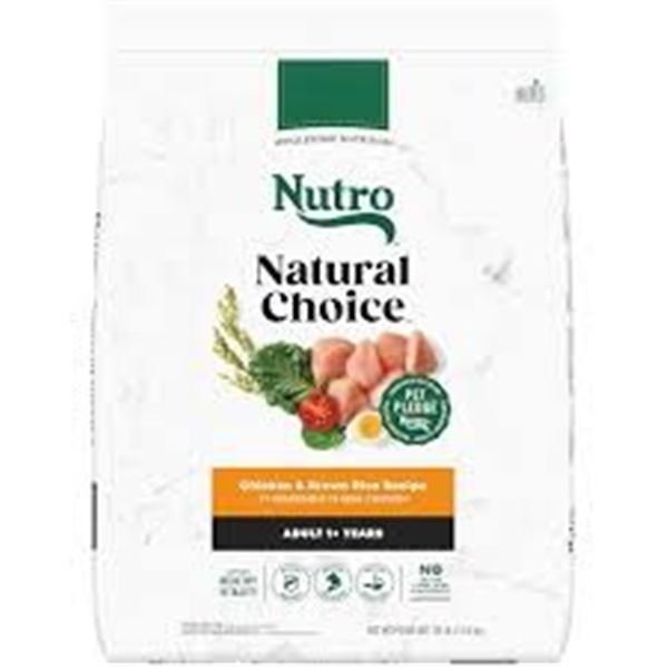 NEW 12LB NUTRO NATURAL CHOICE CHICKEN & BROWN RICE