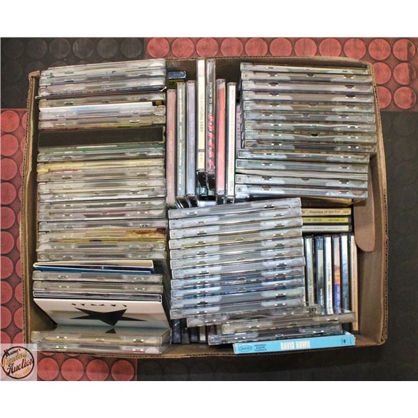 CD PLAYER + CDS - LOT ASSORTED