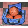 Image 1 : 3 BASKETBALLS & NIKE BAG