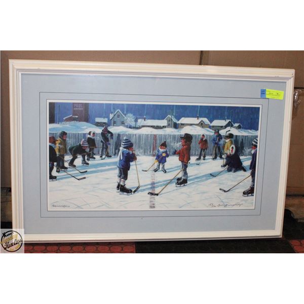 BILL BROWNRIDGE PRINT FRAMED 21.5" X 33"