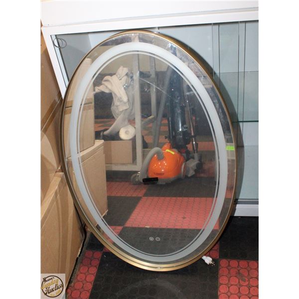 BRAND NEW METAL FRAME LED MIRROR 2' X 3'