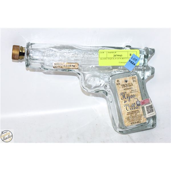 EMPTY GLASS TEQUILA GUN BOTTLE