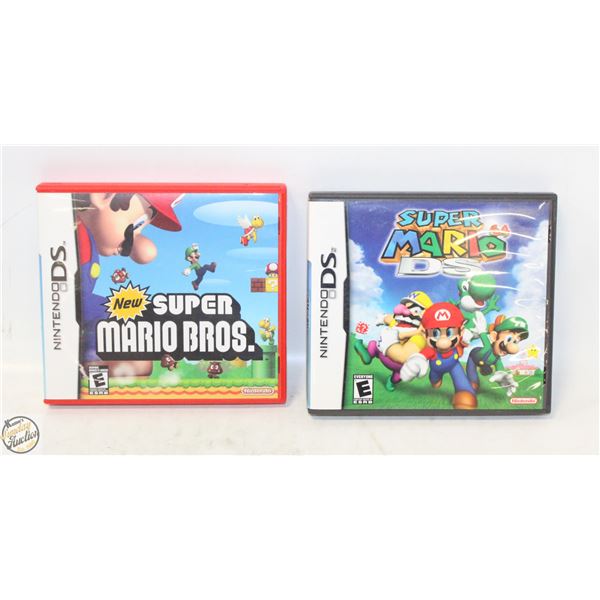 LOT OF 2 DS NINTENDO GAMES 2004 & 2006