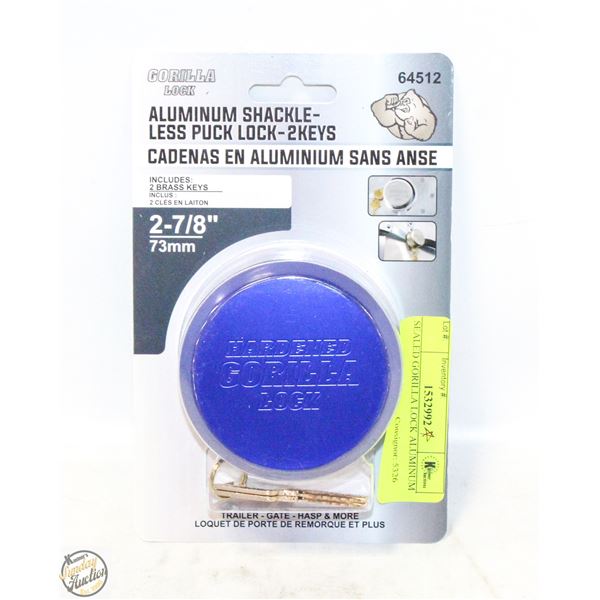 SEALED GORILLA LOCK ALUMINUM