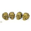 Image 1 : 4 SKULL CANDLES