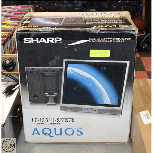 SHARP AQUOS 13" MONITOR