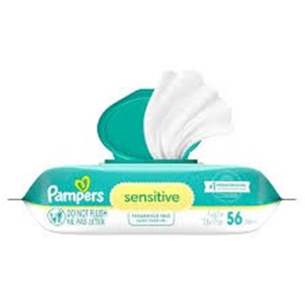 NEW 11 X 84 WIPES PAMPERS SENSITIVE