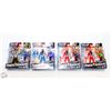 Image 1 : POWER RANGER FIGURES 2 RED, BLUE AND BOOMTOWER