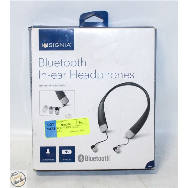 INSIGNIA BLUETOOTH IN-EAR HEADPHONES