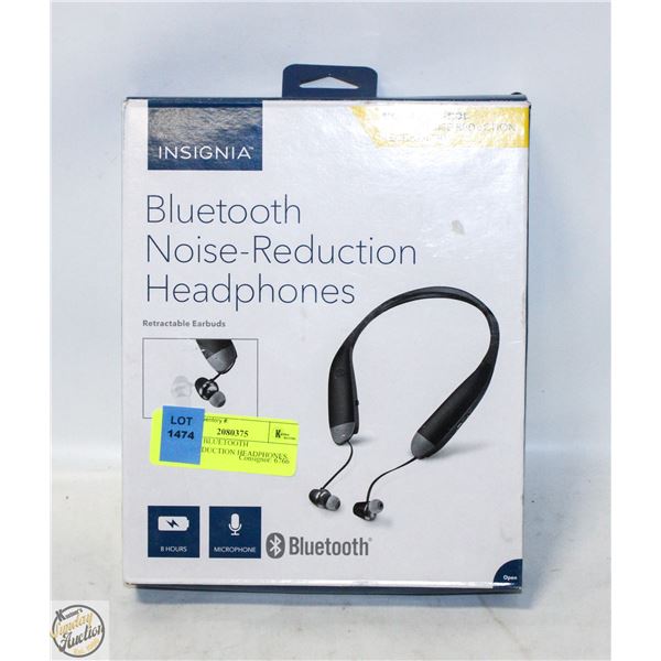 INSIGNIA BLUETOOTH NOISE-REDUCTION HEADPHONES