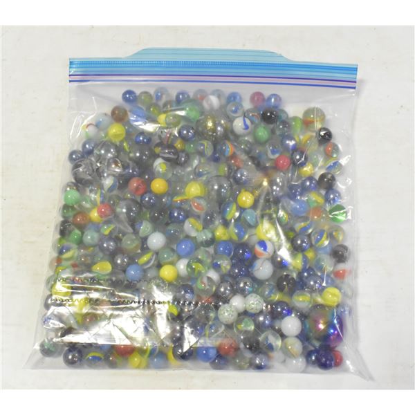 ASSORTED MARBLES BIG AND SMALL