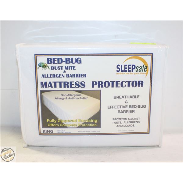 NEW SLEEPSAFE MATTRESS PROTECTOR