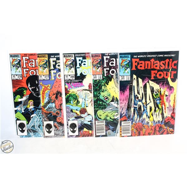 FANTASTIC FOUR MARVEL COMIC BOOK LOT
