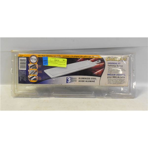 NEW GRILL CARE UNIVERSAL FIT TABLETOP BURNER