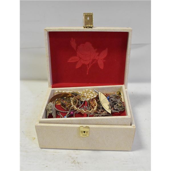 ESTATE JEWELLERY BOX 2 LAYERS