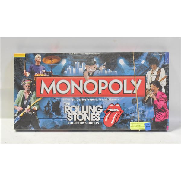 NEW SEALED ROLLING STONES MONOPOLY