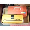 Image 1 : 2 EMPTY FISHING TACKLE BOXES 13” X 7“ + 12” X 7“