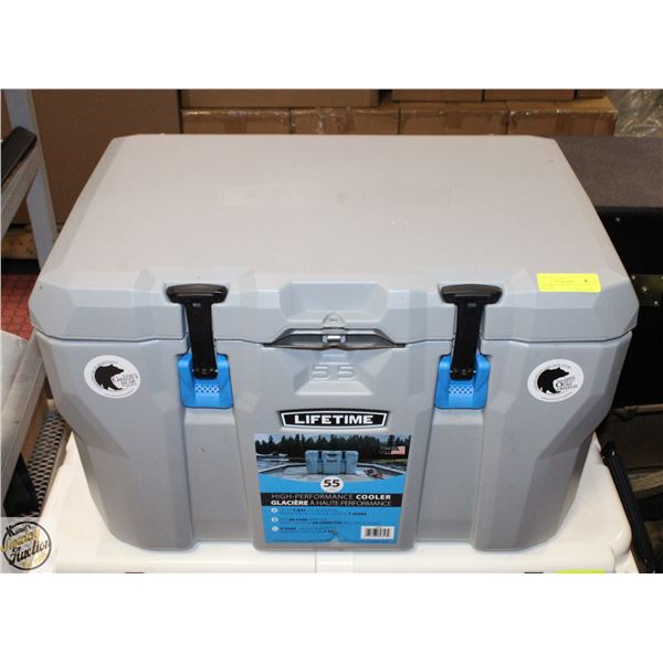 LIFETIME COOLER 55 QUART UP 7 DAY ICE