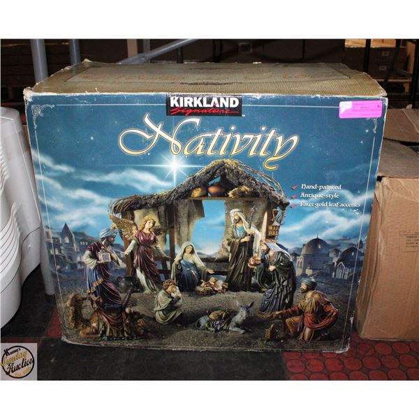 KIRKLAND NATIVITY CRECHE DE NOEL