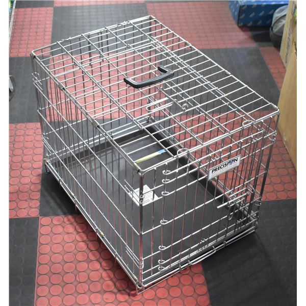 DOG CRATE: 24" X 19" X 17"