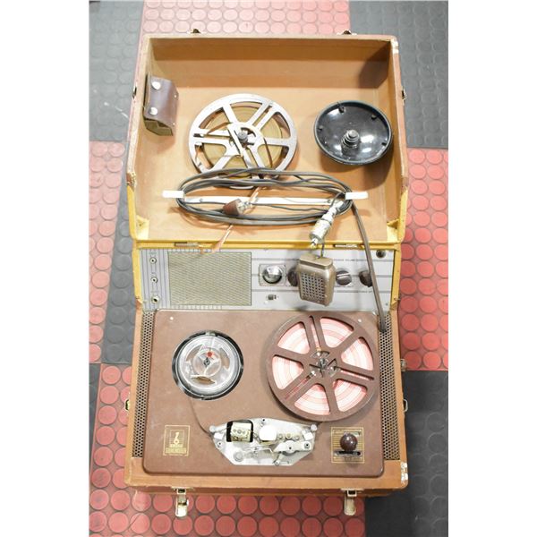 BRUSH SOUNDMIRROR REEL TO REEL WITH MIC
