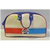 Image 1 : PEPSI 1970'S VINTAGE DUFFLE BAG. ZIPPERED