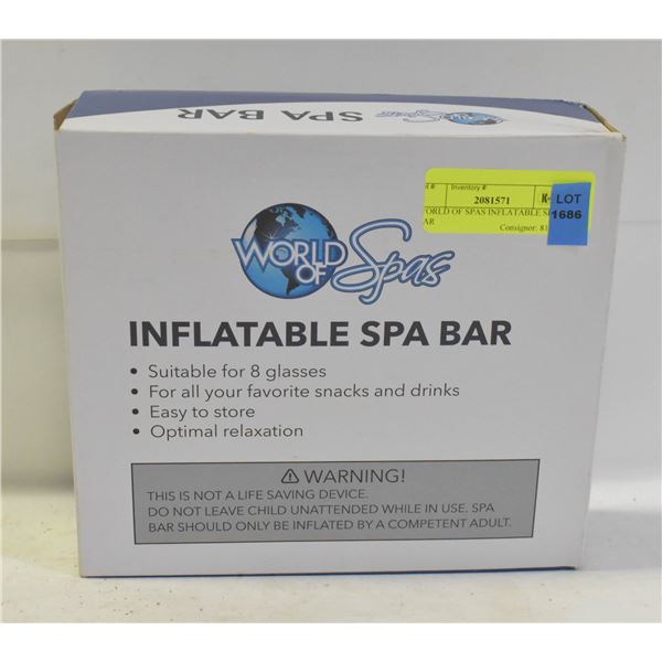 WORLD OF SPAS INFLATABLE SPA BAR