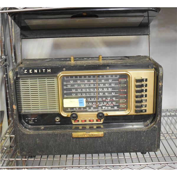 ZENITH WAVE MAGNET VINTAGE RADIO