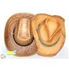 Image 1 : (2) MADE IN MEXICO COWBOY HAT & BRADLEY COWBOY