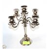 Image 1 : VINTAGE SILVER PLATED CANDELABRA