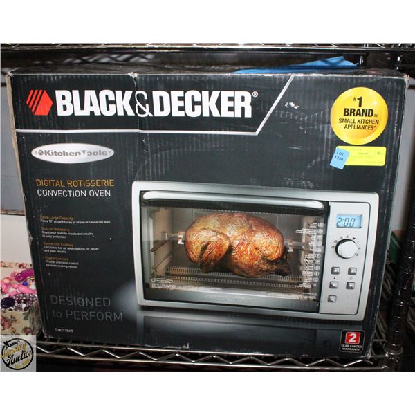 BLACK & DECKER, DIGITAL ROTISSERIE
