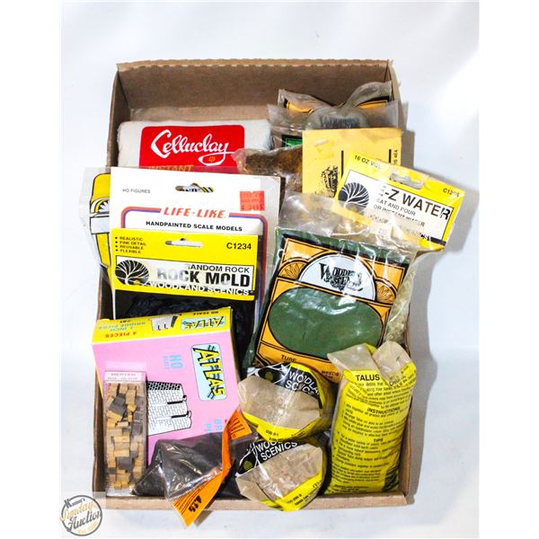 NEW HO SCALE TRAIN LANDSCAPING MATERIAL