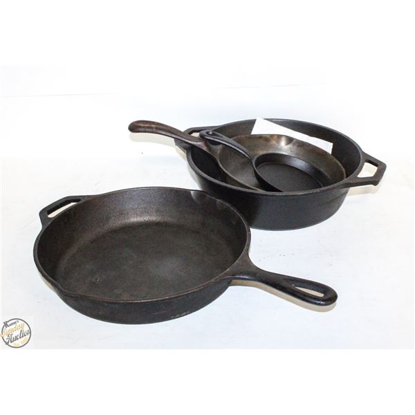 CAST IRON COOKING/ CAMPING SET