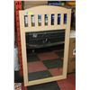 Image 1 : BLONDE WOOD DRESSER MIRROR 28" X 47"