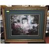 Image 1 : FRAMED THOMAS KINKADE PRINT 43" X 38"