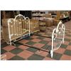 Image 1 : ELITE IRONMAN METAL PORCELAIN QUEEN SIZE HEADBOARD