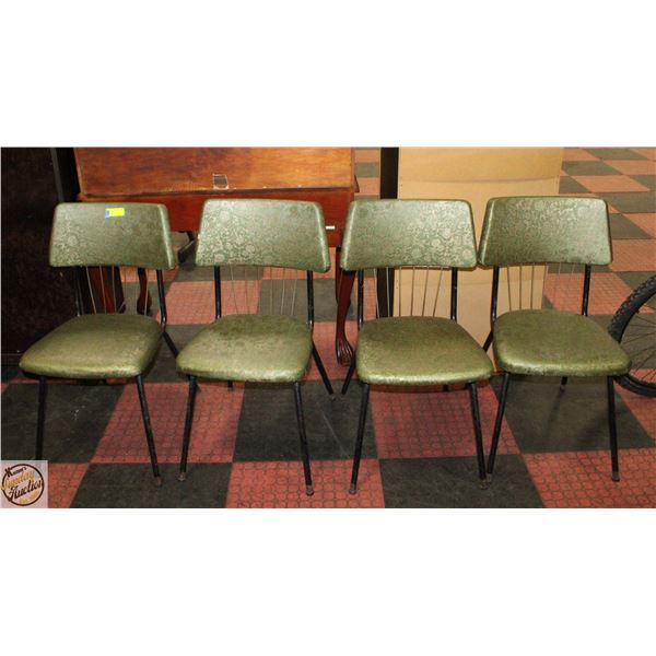 4 VTG CHAIRS