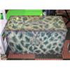 Image 1 : DECORATIVE WOODEN TOY BOX 38" X 18" X 22"