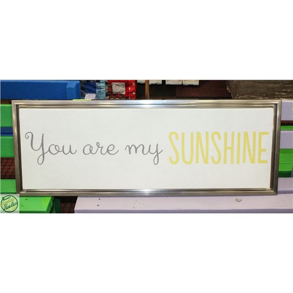 YOU ARE MY SUNSHINE WALL HANGING