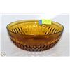 Image 1 : AMBER GLASS LARGE BOWL