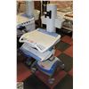 Image 1 : SIT STAND HEIGHT ADJUSTABLE ROLLING WORK STATION