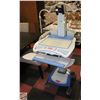 Image 1 : SIT STAND HEIGHT ADJUSTABLE ROLLING WORK STATION