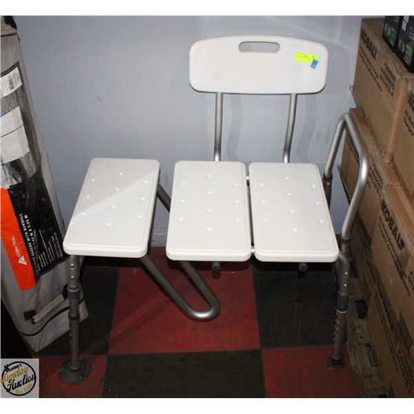 ALUMINUM FRAME SHOWER ASSIST SEAT