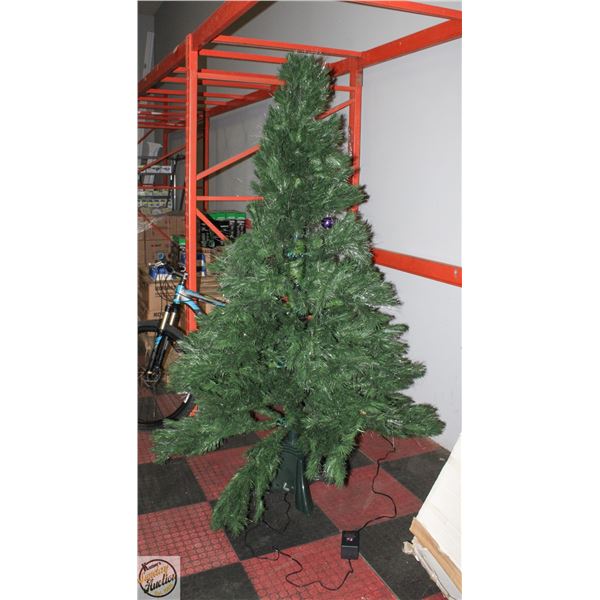 FIBRE OPTIC CHRISTMAS TREE 7.5 FT TALL