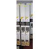 Image 1 : SET OF 2 PRIVACY PANEL SYSTEM POST KITS. 54" TALL