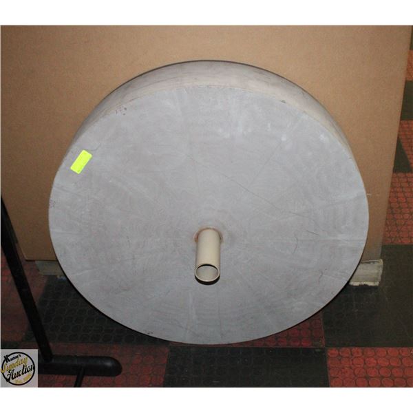 LARGE ROUND STAND FOR PATIO UMBRELLA