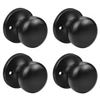 Image 1 : NEW GOBEKOR 4PK SINGLE DUMMY DOOR KNOB HANDLE