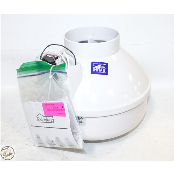 RADONAWAY RP140C RADON FAN