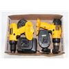 Image 1 : 2 X DEWALT 18VOLT DRILLS PLUS CHARGER AND